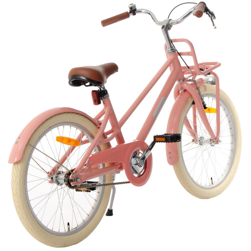 AMIGO Vélo fille Urban 20 Pouces 31 cm Fille Frein à rétropédalage Saumon