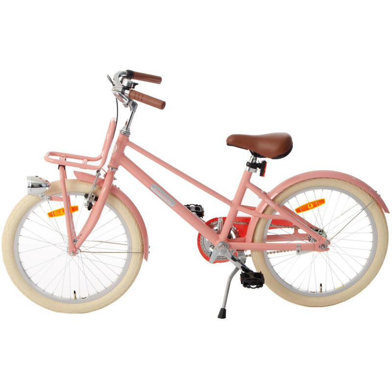 AMIGO Vélo fille Urban 20 Pouces 31 cm Fille Frein à rétropédalage Saumon