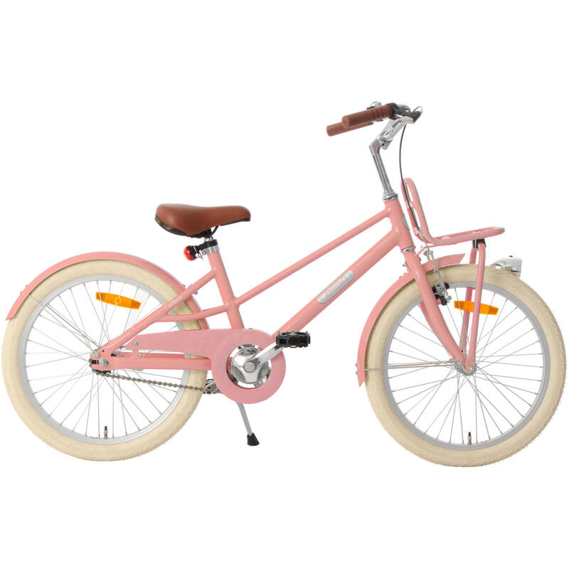 AMIGO Vélo fille Urban 20 Pouces 31 cm Fille Frein à rétropédalage Saumon