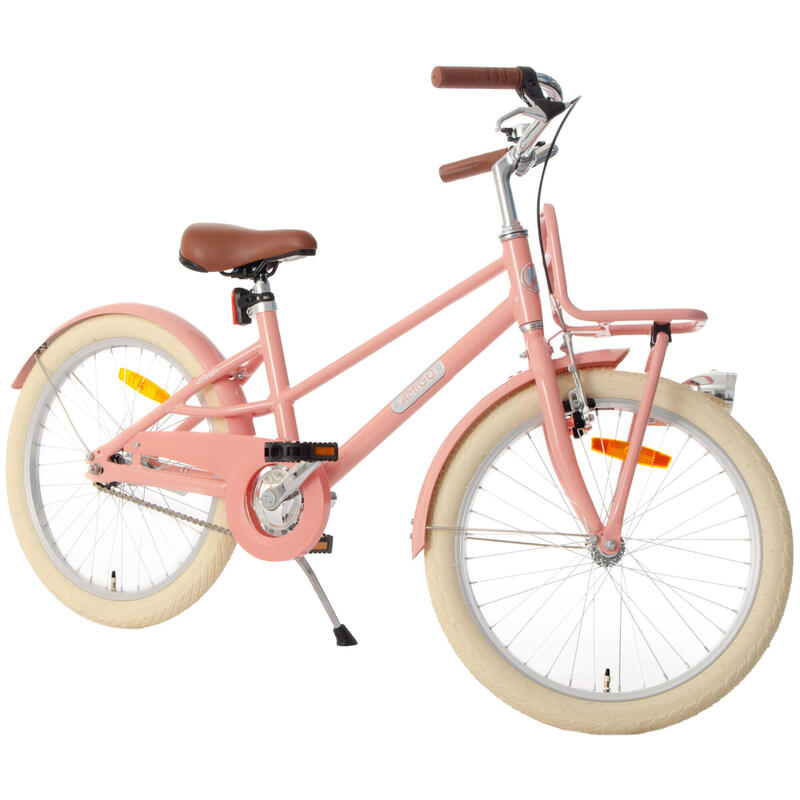 AMIGO Vélo fille Urban 20 Pouces 31 cm Fille Frein à rétropédalage Saumon