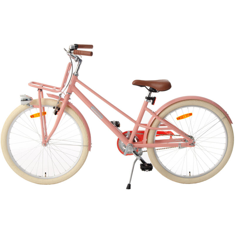 AMIGO Vélo fille Urban 24 Pouces 35 cm Fille Frein à rétropédalage Saumon