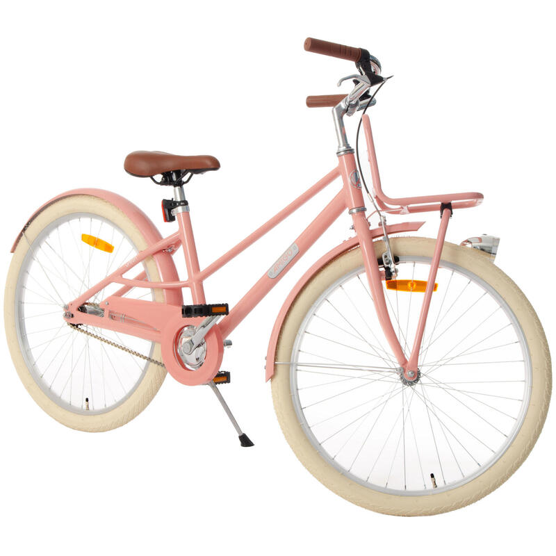 AMIGO Vélo fille Urban 24 Pouces 35 cm Fille Frein à rétropédalage Saumon