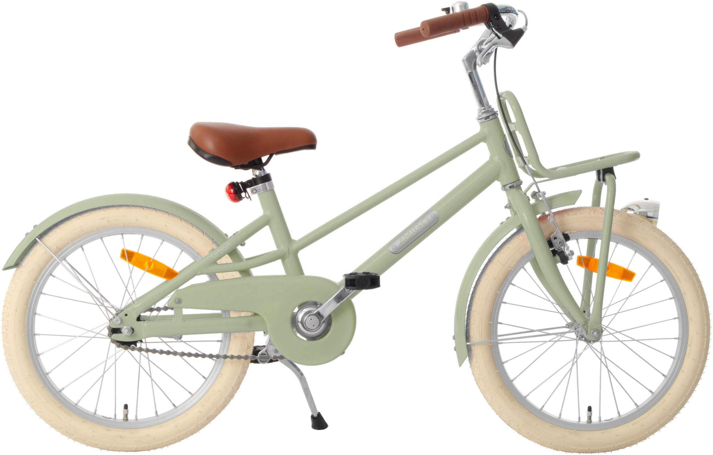 AMIGO AMIGO Meisjesfiets Urban Aluminium Frame 18 Inch 27 cm Meisjes Terugtraprem