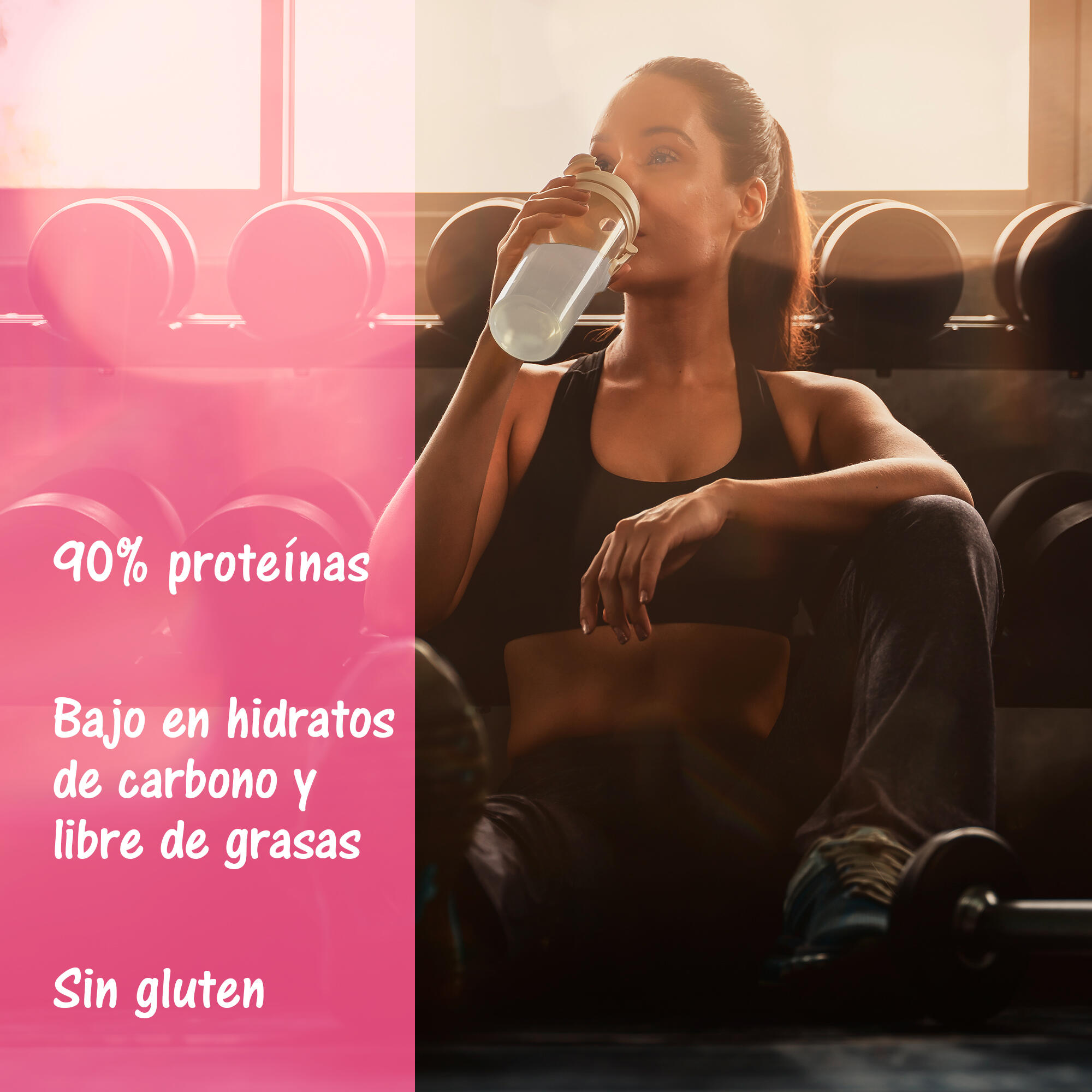 Whey Protein Isolate Monodosis Pack 12 unidades Sport Live - Yogur Fresa - 30Gr 6/7