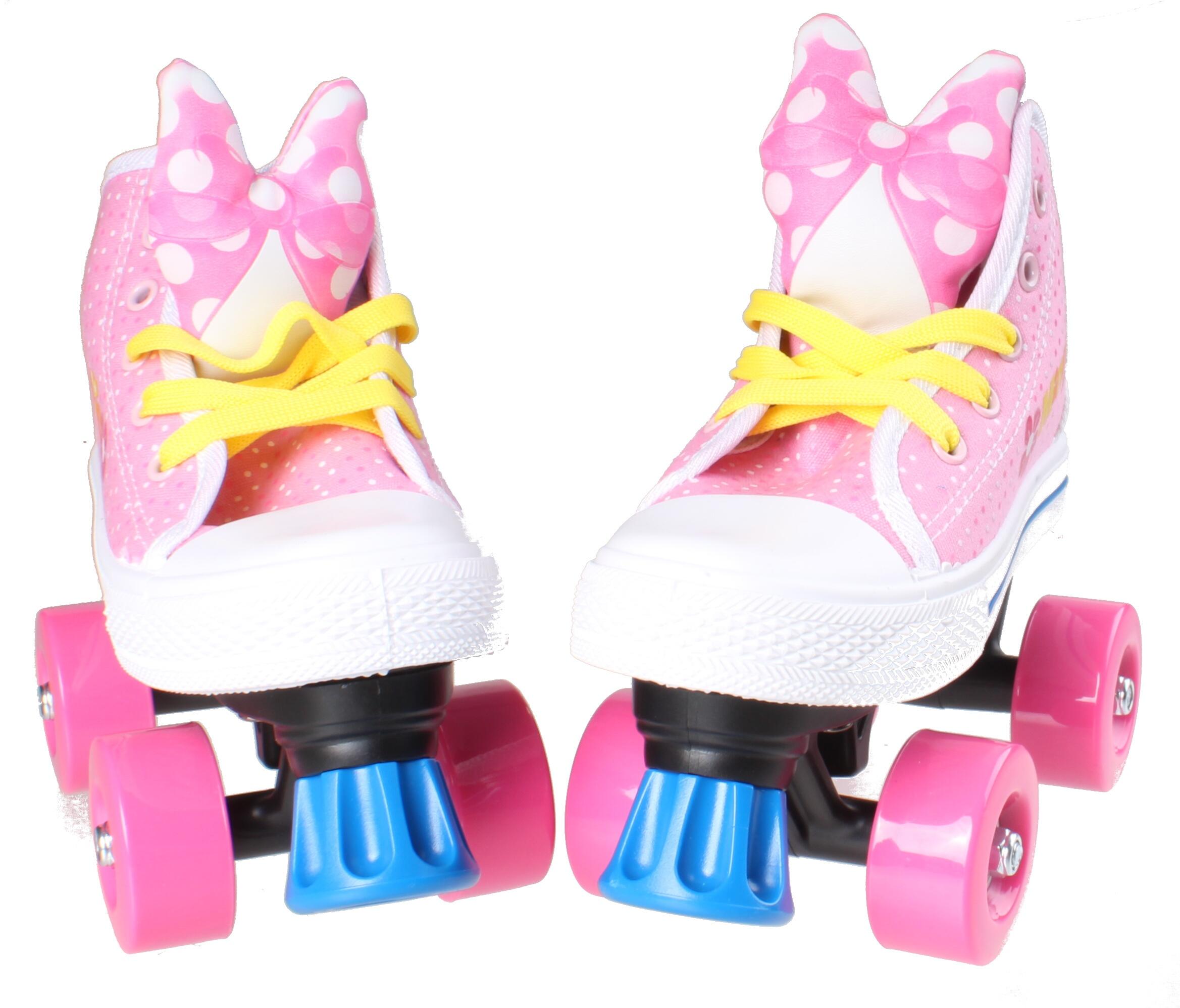 Mondo Rol Skate Minnie Meisjes Roze  Roze , Verstelbaar Van 22 Tot 29