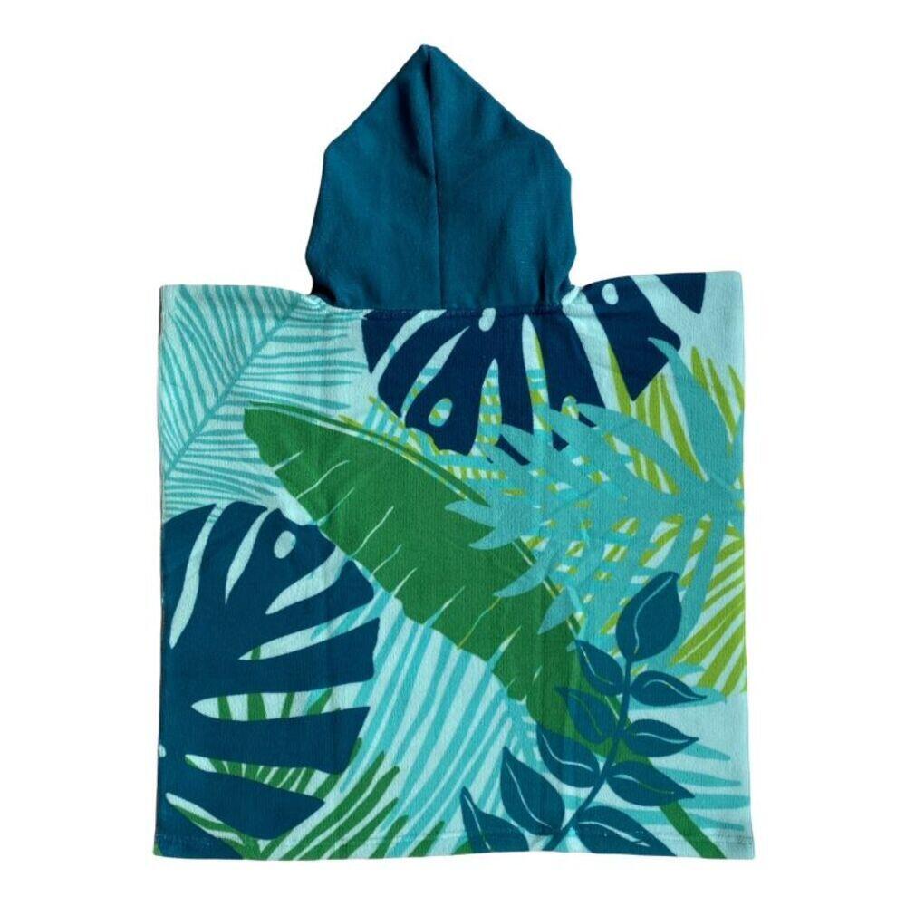 Poncho per Bambini in Microfibra Verde 60x60 250g/m² - Poncho Panda 2/2