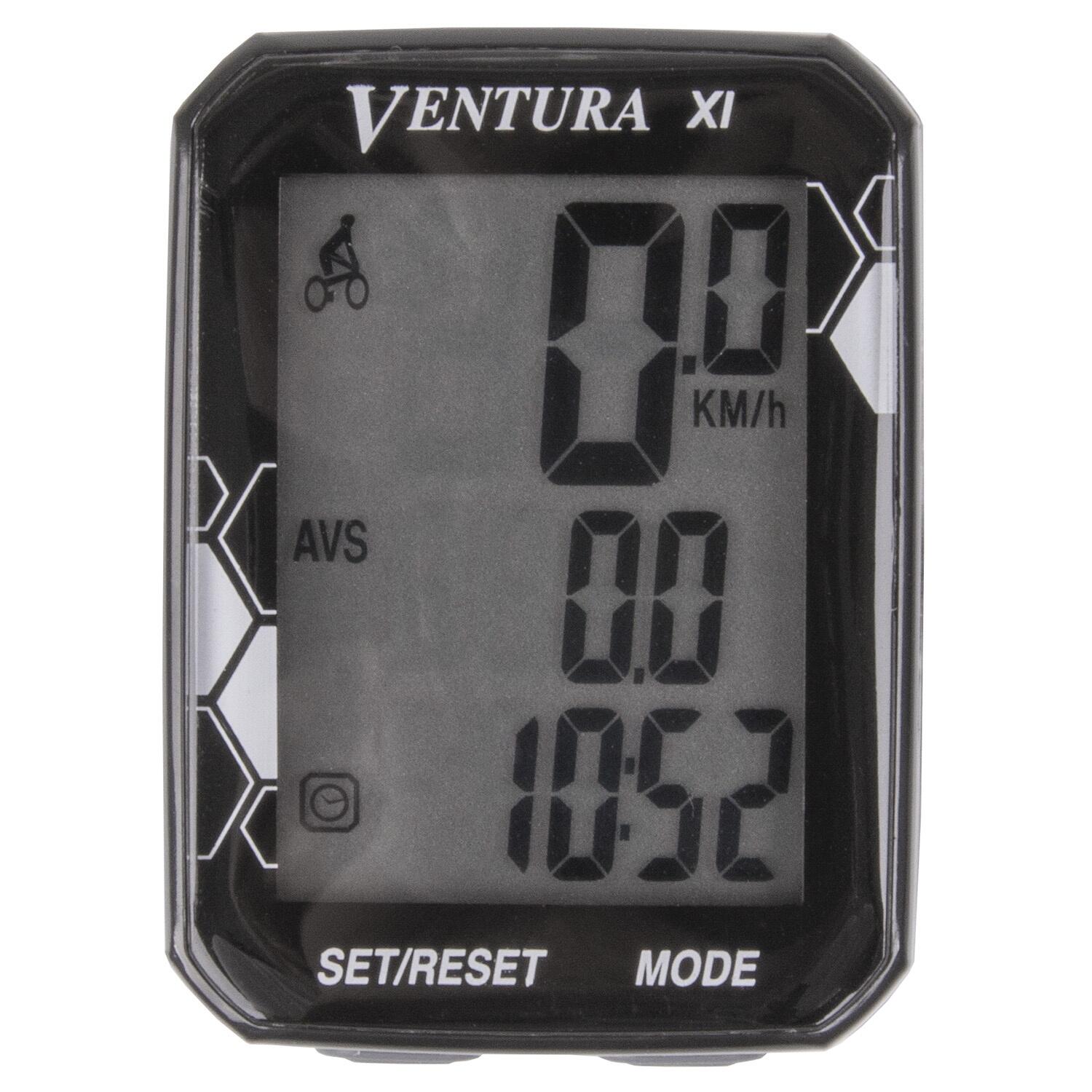 VENTURA Computer bici Ventura XI BC0604A, cablato - 11 funzioni