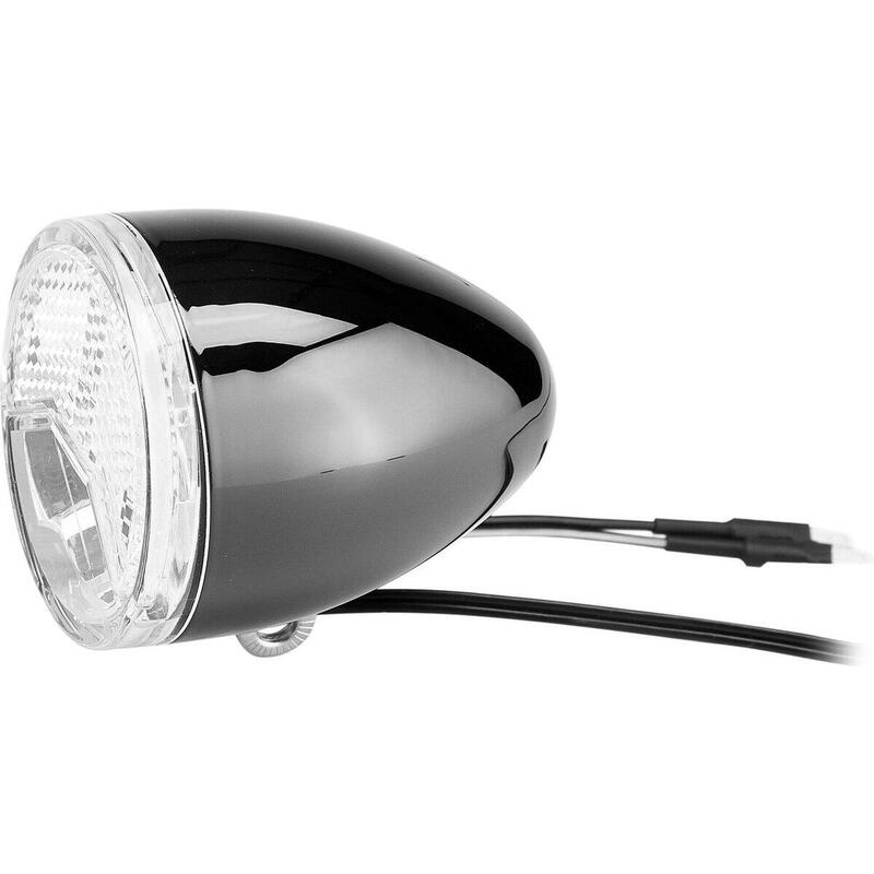 phare 606 15 lux Auto chrome foncé