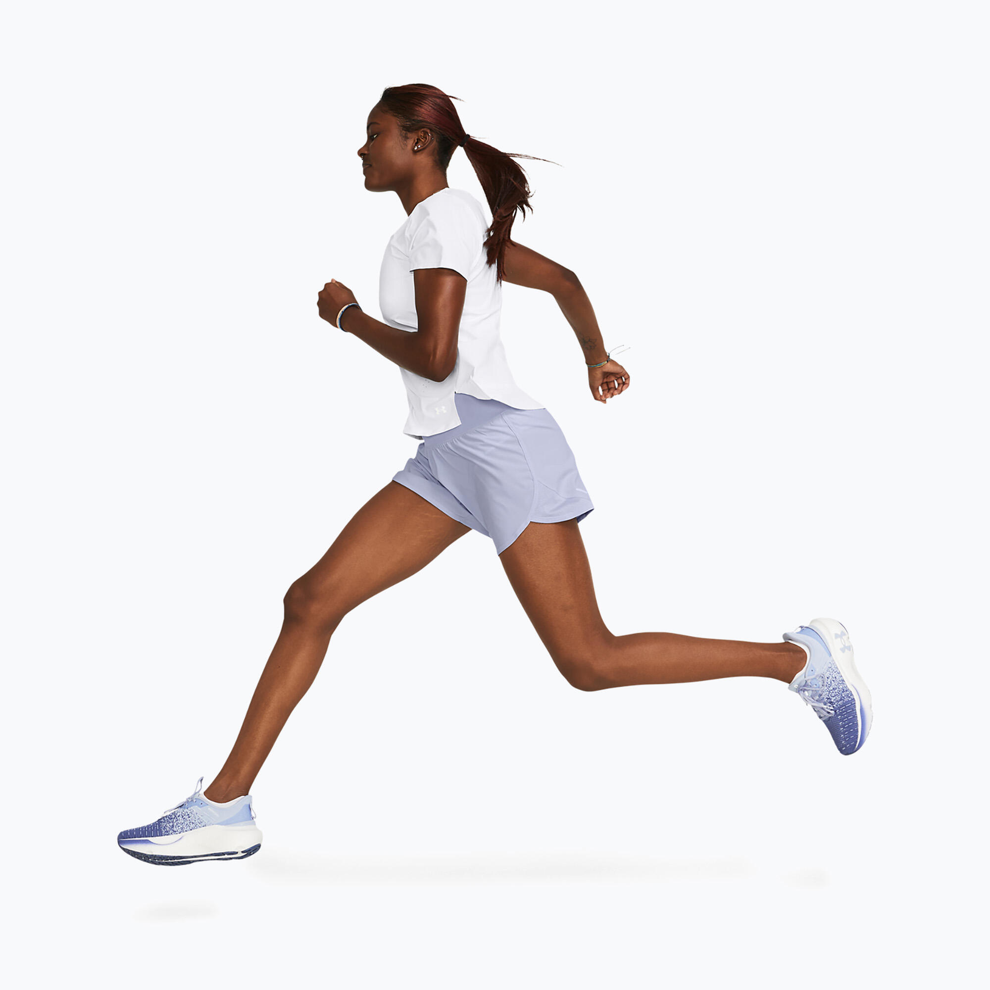 Maglietta da running Under Armour Laser da donna 4/5