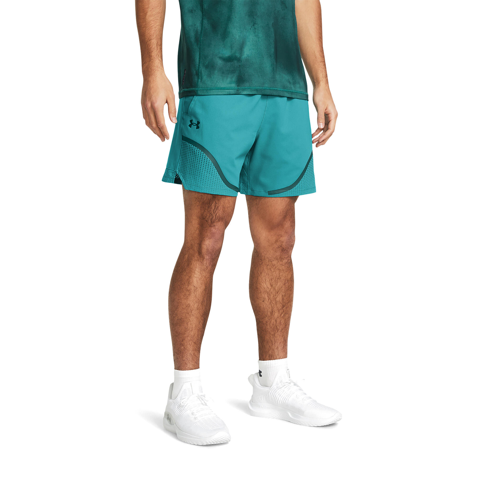 Under Armour - Short Homme Ua Vanish Tissé 6 Pouces Graphique Under Armour - Short - Bleu - 36 Xs - Decathlon