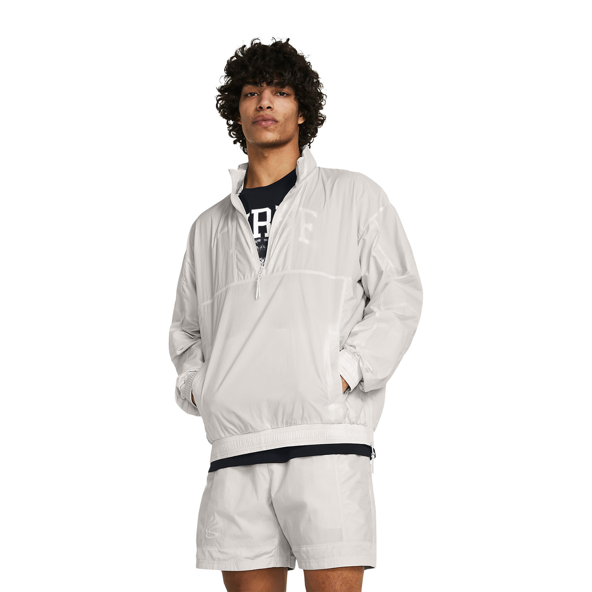 UNDER ARMOUR Under Armour Curry geweven basketbaljack voor heren