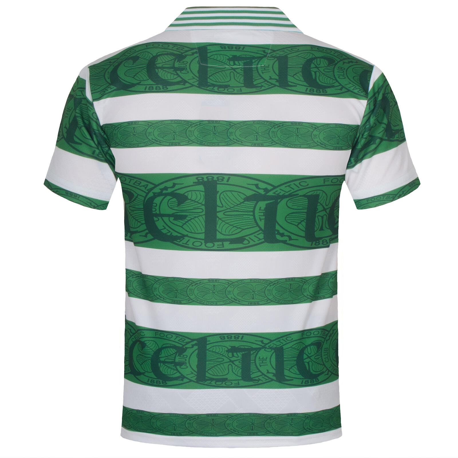 Celtic FC Mens Shirt Kit 1996 Home Retro OFFICIAL Football Gift 2/4