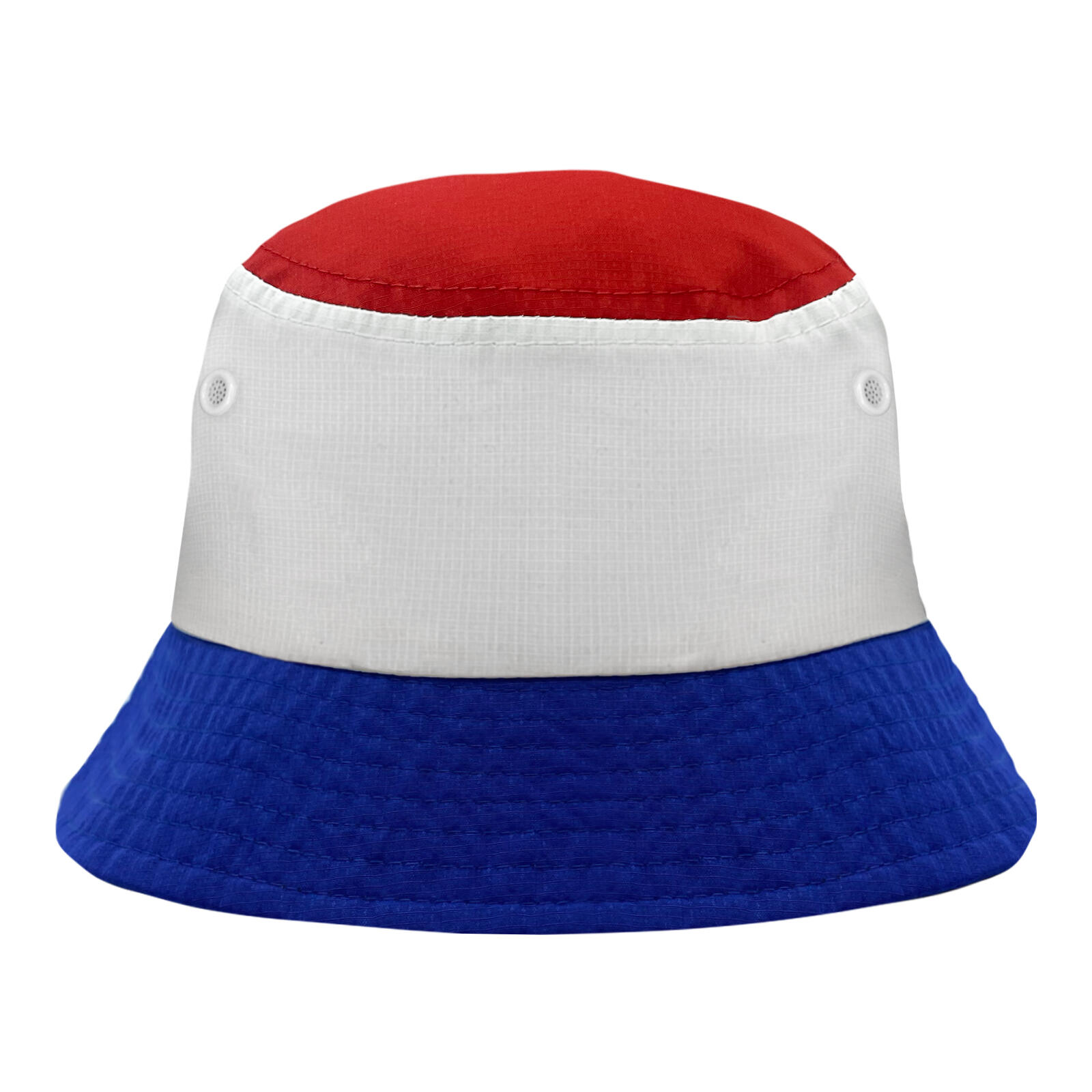 FAN ORIGINALS Fan Originals Bucket Hat Tricolour Red White Royal Rangers Colours