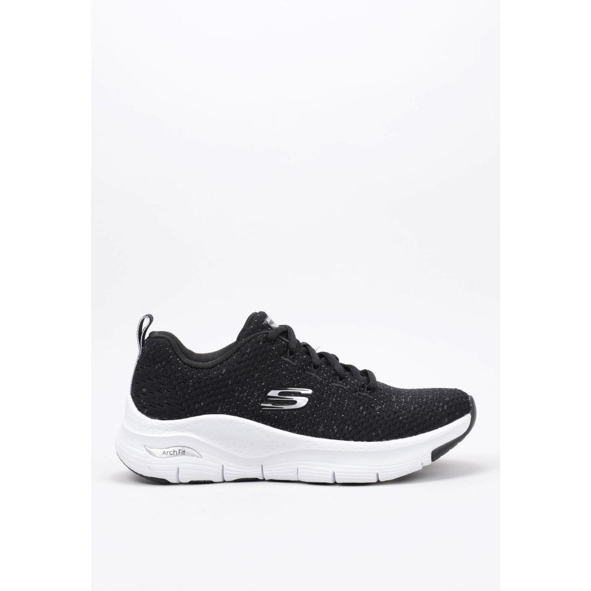 Zapatillas Deportivas Caminar Mujer Skechers 149713 PLUM Moradas con Cordones Decathlon