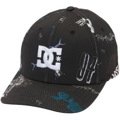 Cap DC Shoes Cap Star Stretch Fit Hat. Nero. Unisex
