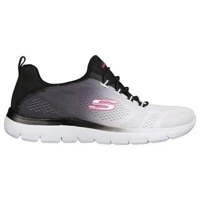 Sportschoenen vrouw skechers summits bright charmer zwart