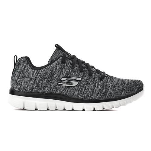 Zapatillas mujer Skechers Graceful Twisted Fortune Negro