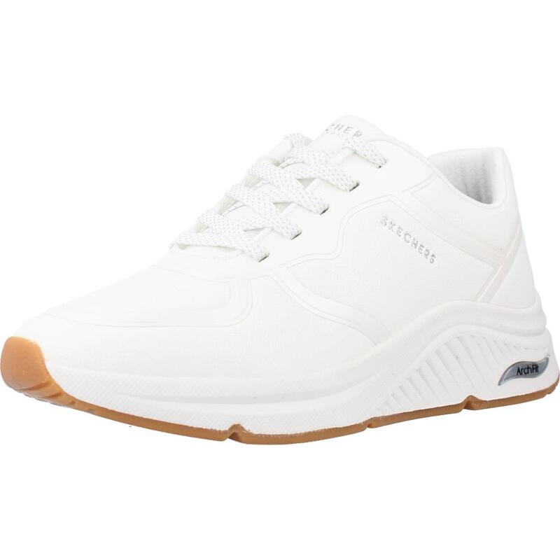 Zapatillas mujer Skechers Arch Fit S-miles- Mile Make Blanco