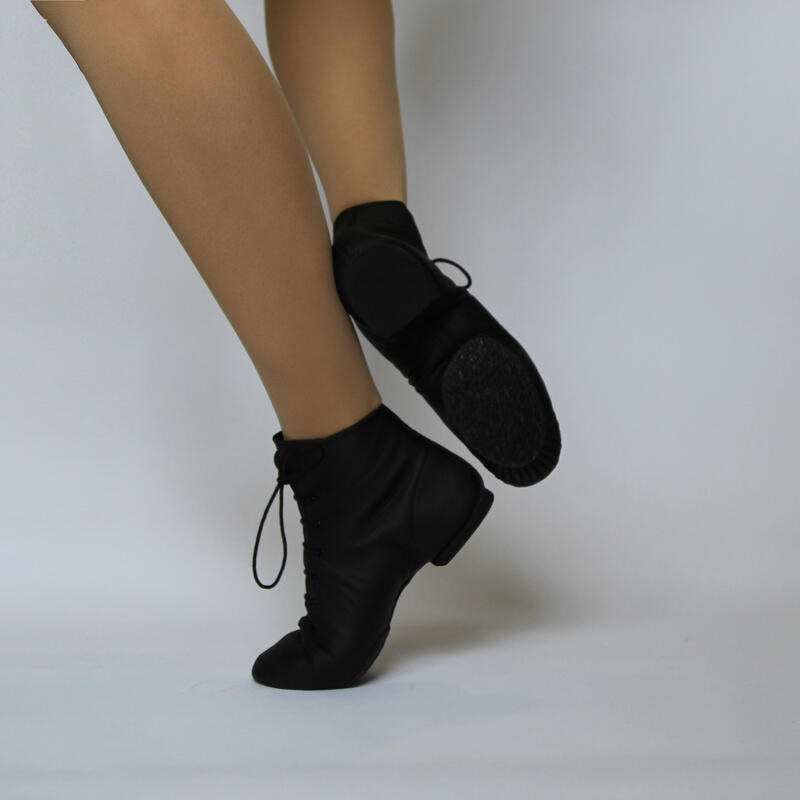 GALLA - Bottes danse jazz en cuir vachette