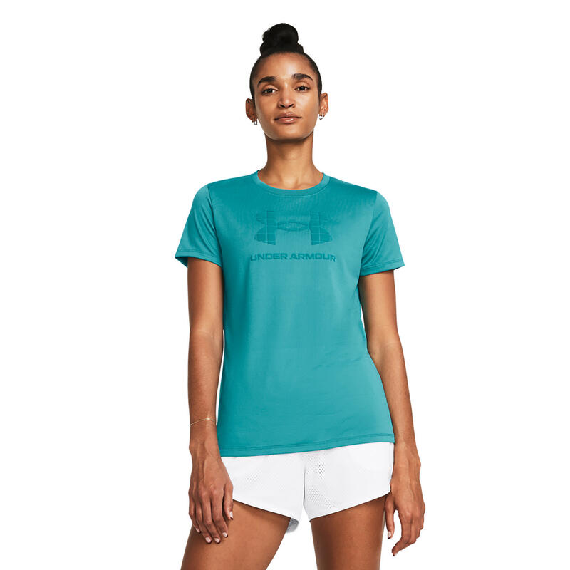 T-shirt da allenamento Under Armour Tech BL HD da donna