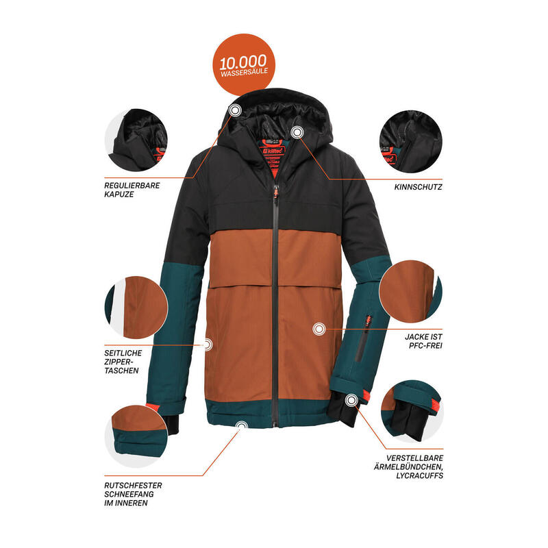 Kurtka chłopięca narciarska Killtec KSW 126 BYS SKI JCKT