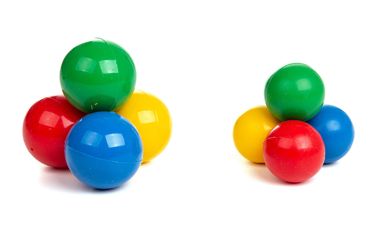 Gymnic Universal Balls małe piłki do ćwiczeń 3/7