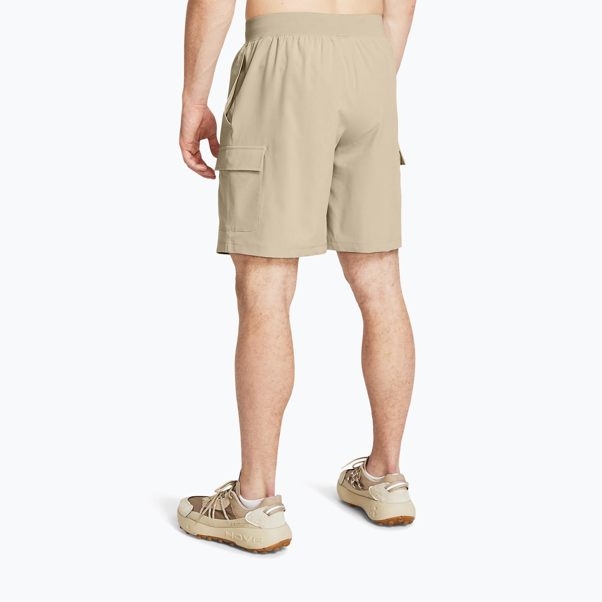 Pantaloncini da allenamento da uomo Under Armour Stretch Woven Cargo 3/5