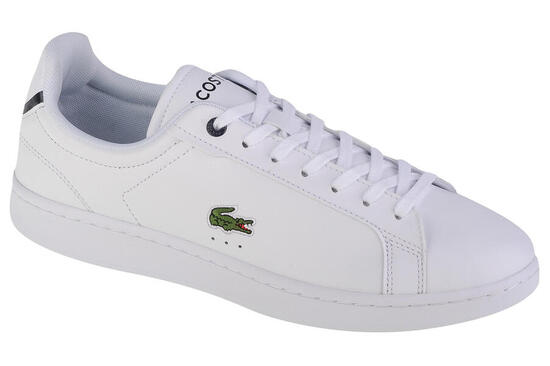 Chaussures casual homme Lacoste Carnaby Pro Leather Tonal Blanc