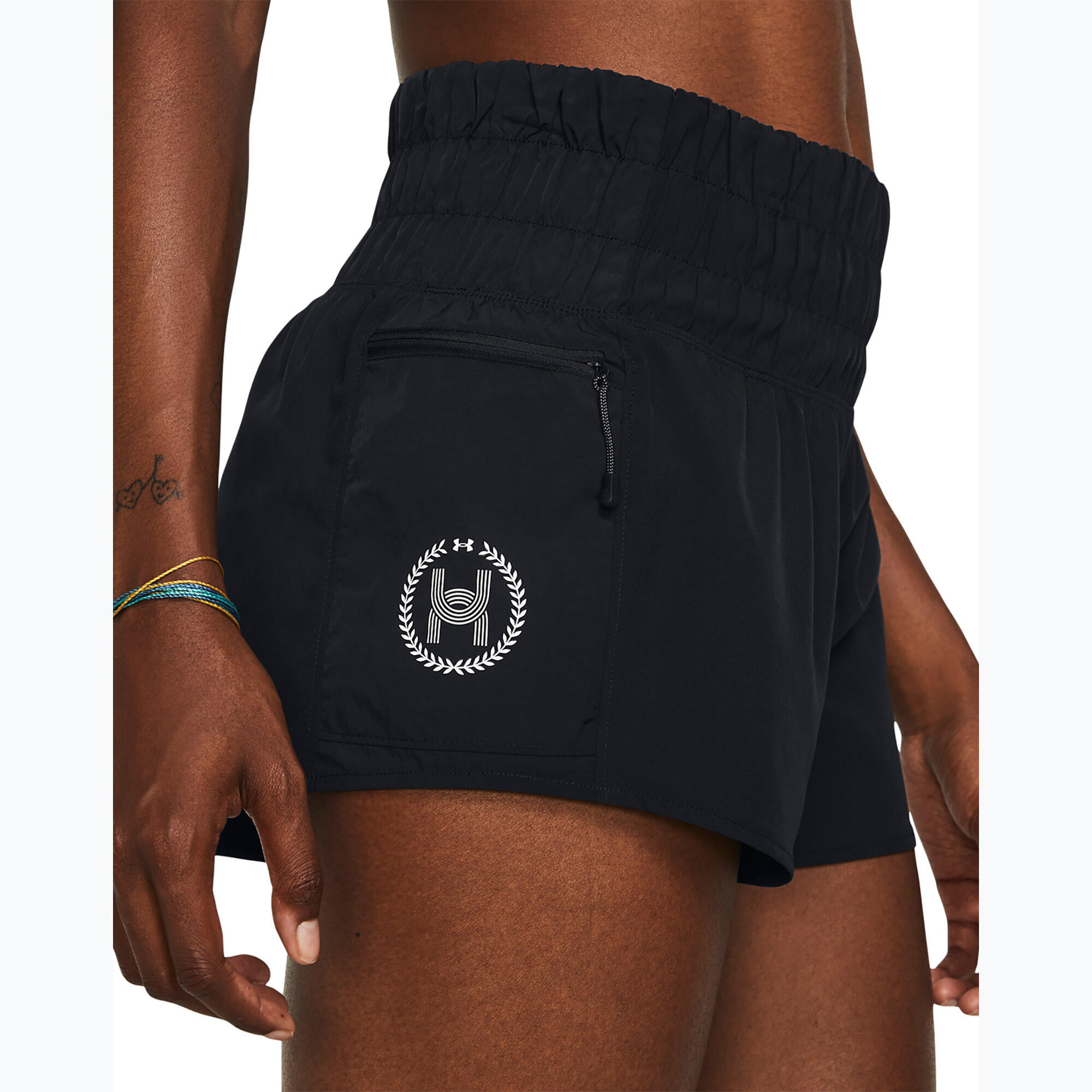 Short de running femme Run Anywhere Under Armour 4/5