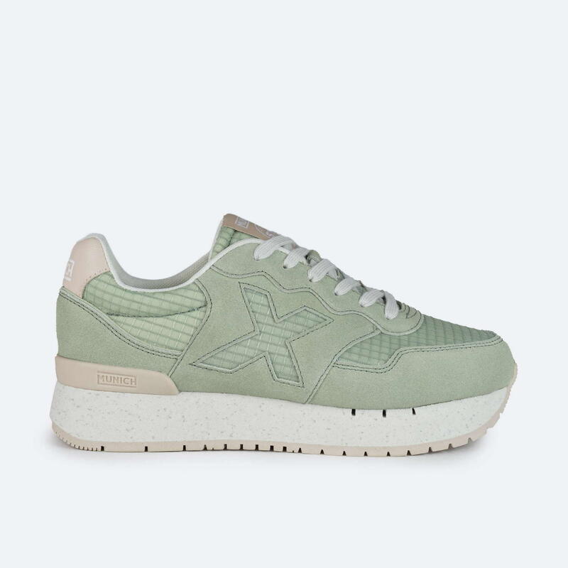 Zapatillas mujer Munich Dash Sky 21 Verde