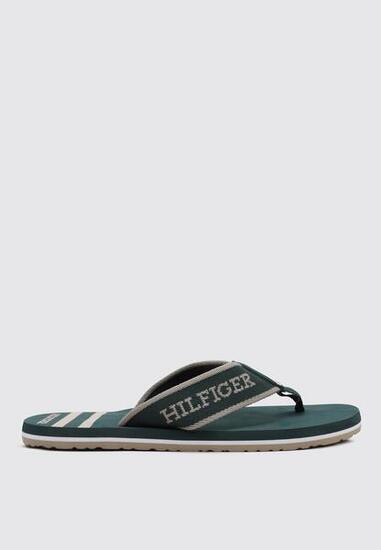 Chanclas Surf Hombre Tommy Hilfiger SPORTY HILFIGER BEACH SANDAL Verde