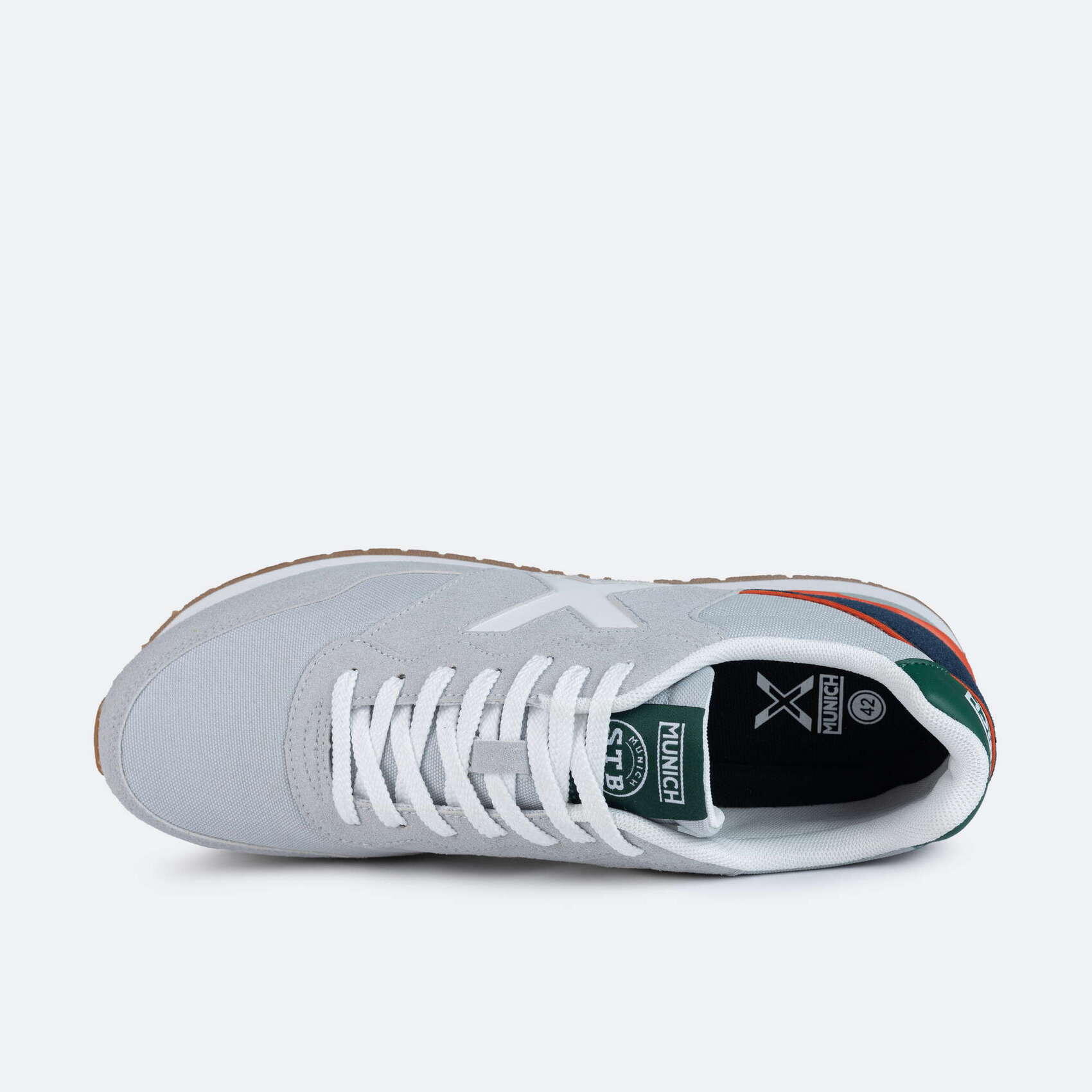 Zapatillas hombre Munich Dash Gris 3/5