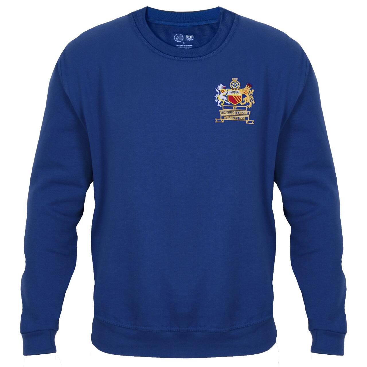 FAN ORIGINALS Fan Originals Manchester Sweatshirt Mens 1968 European Colours Blue