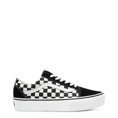 Sneakers vans model old skool platform kleur zwart