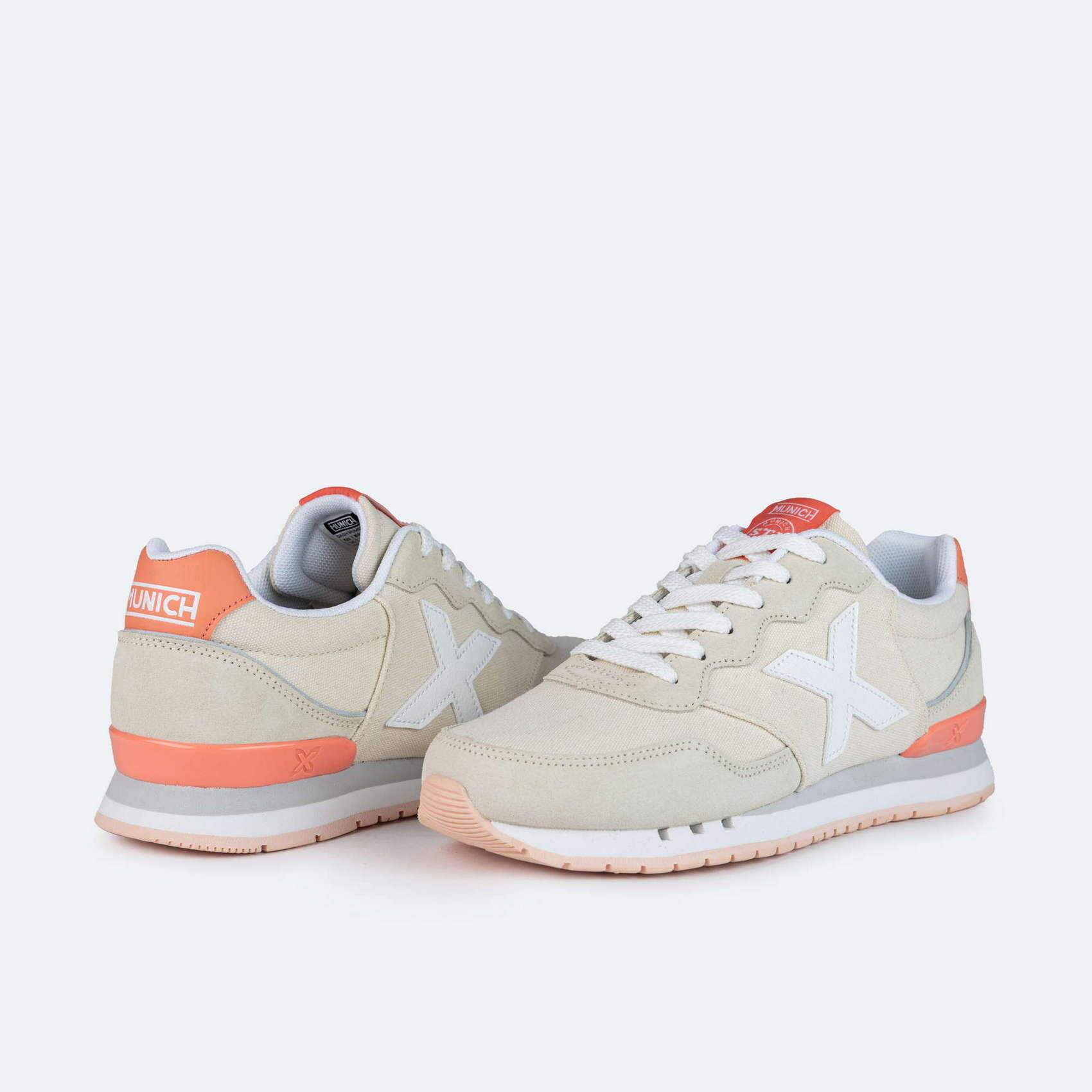 Zapatillas mujer Munich Dash Woman Beis 5/5