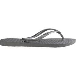 tong havaianas h slim steel grey - Enfant