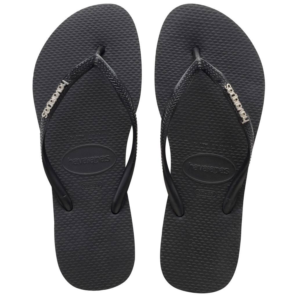 Chinelos stand up paddle mulher havaianas negras
