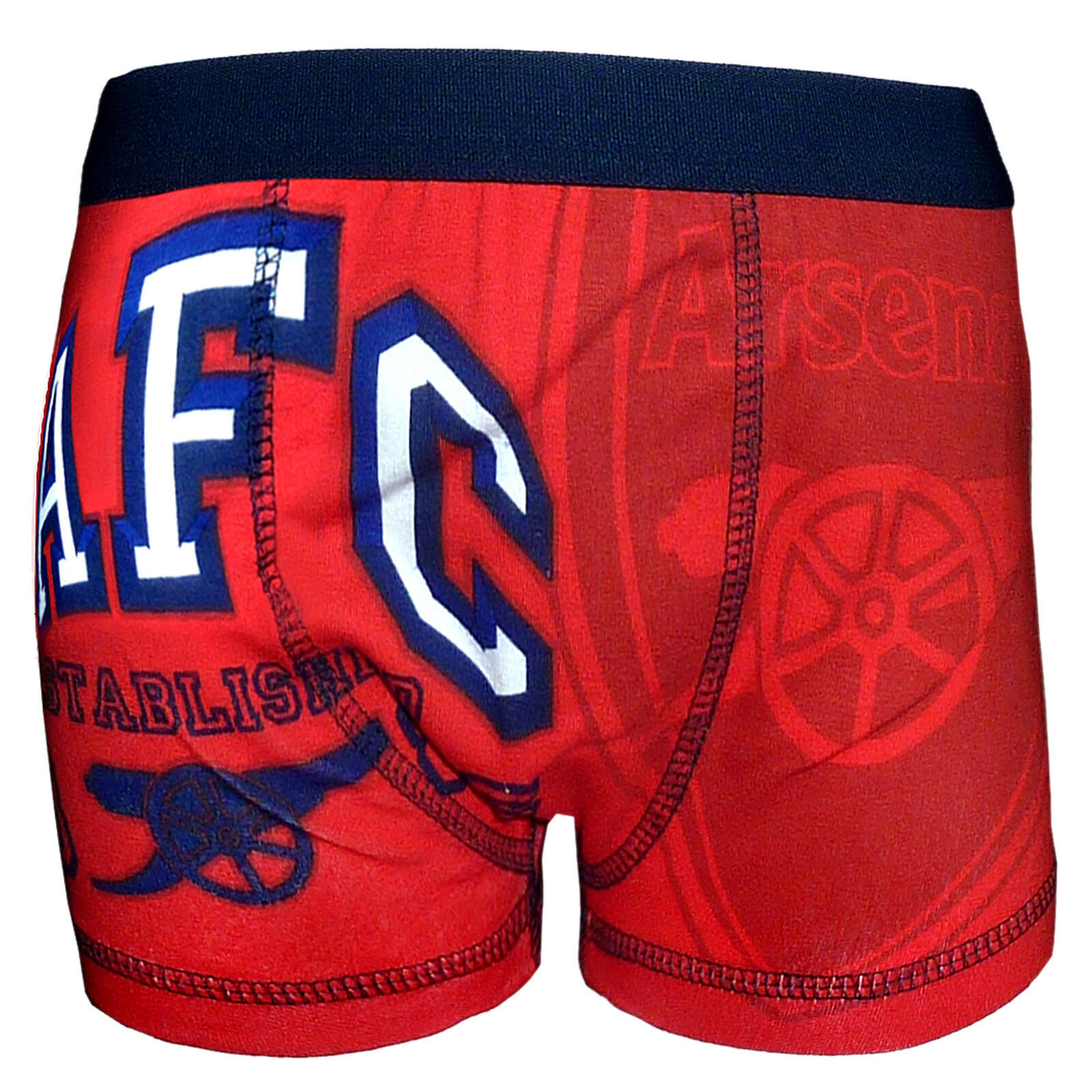 ARSENAL Arsenal FC Boys Boxer Shorts 1 Pack OFFICIAL Football Gift
