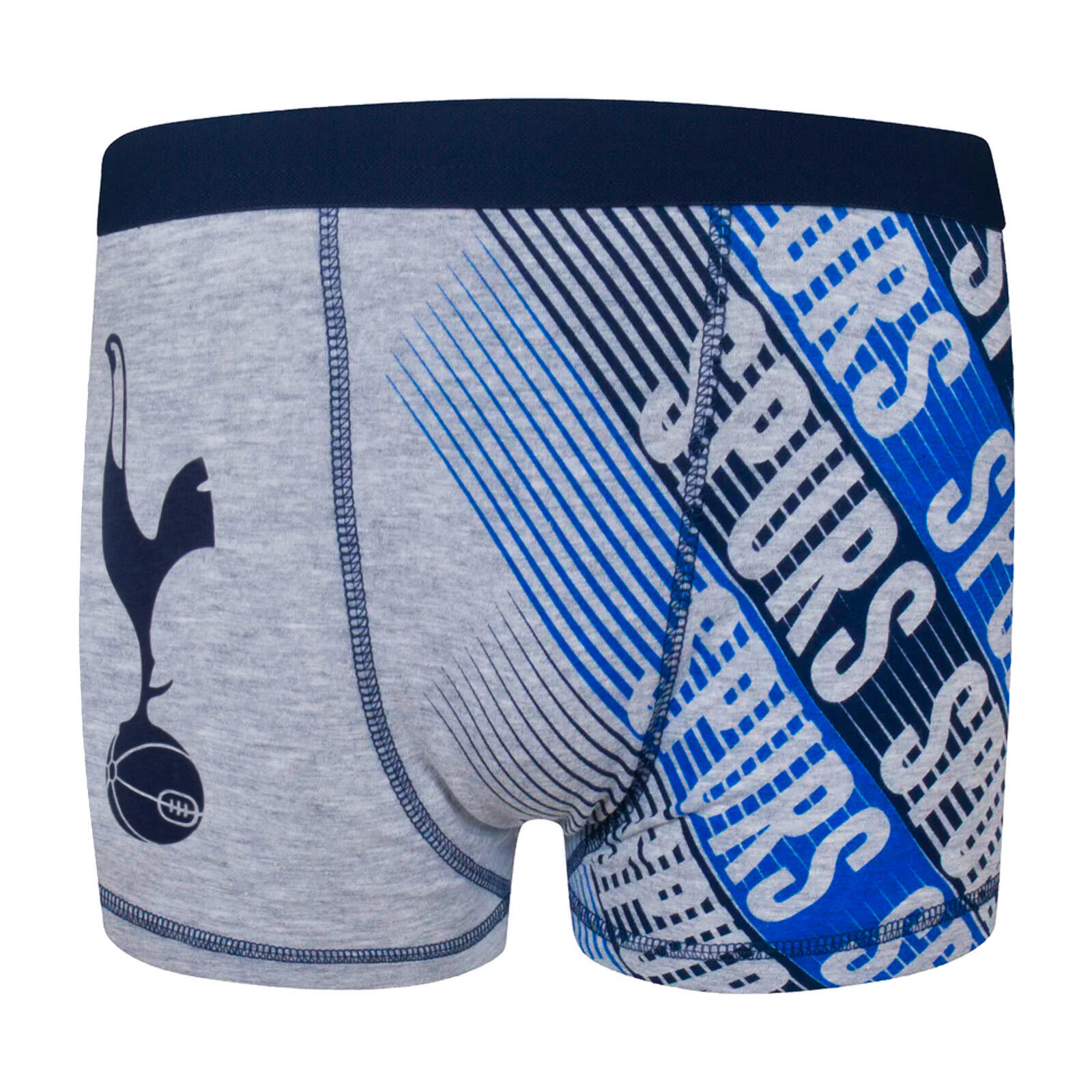 Tottenham Hotspur Boys Boxer Shorts Pack Crest Kids OFFICIAL Football Gift - Main Image
