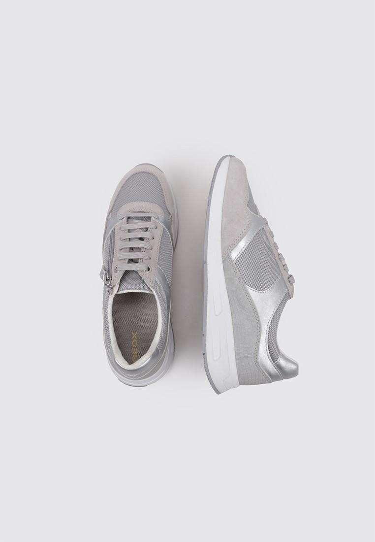 Chaussure de randonnée Baskets Femme Geox D BULMYA B Argent 5/5