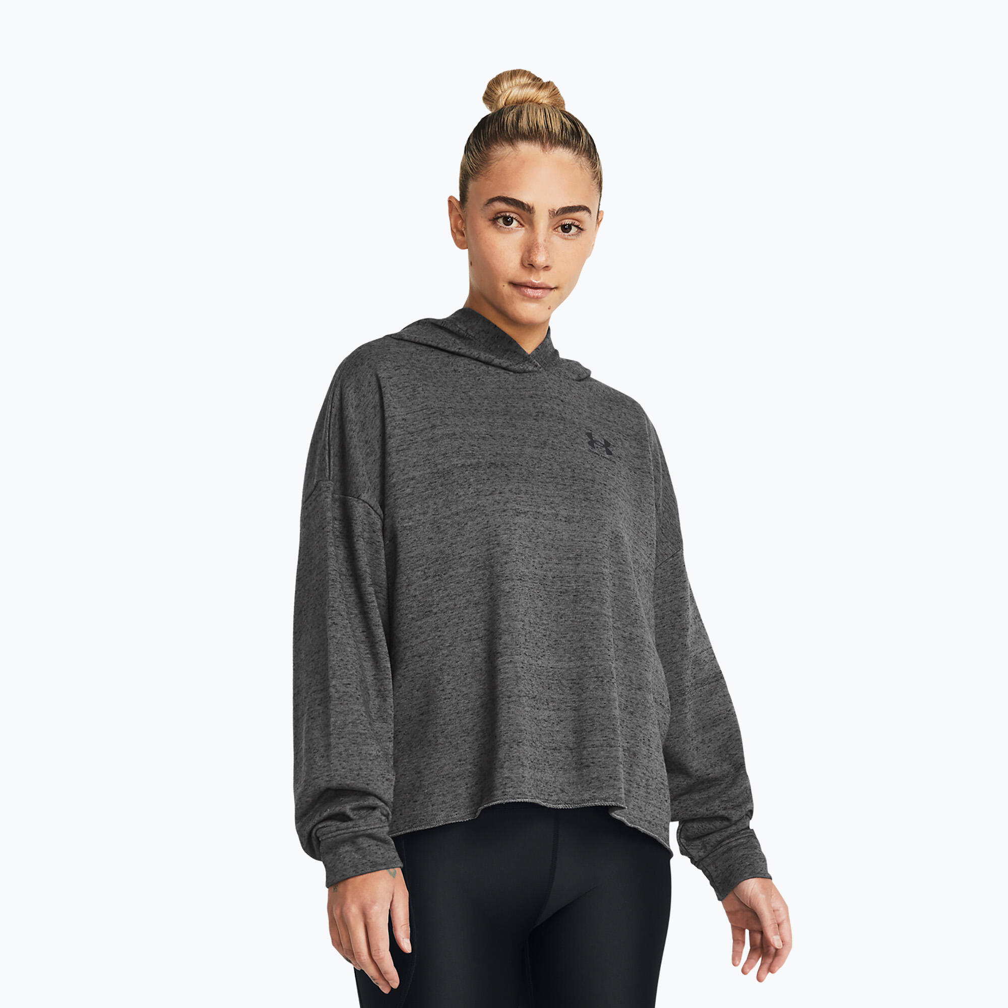 Felpa da allenamento Under Armour Rival Terry OS da donna 4/5