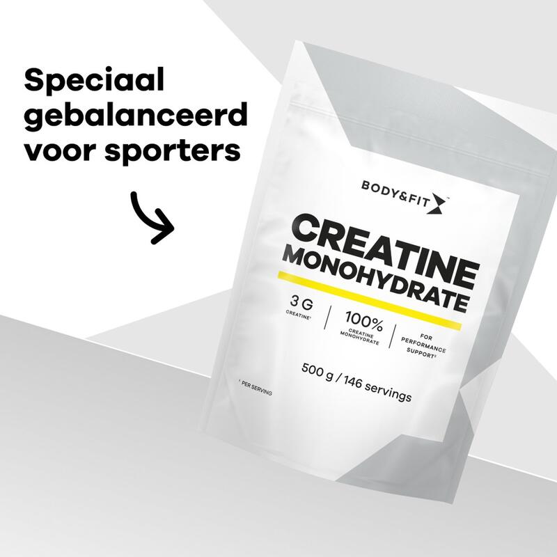 Creatine Monohydrate -  500 gram (146 doseringen)