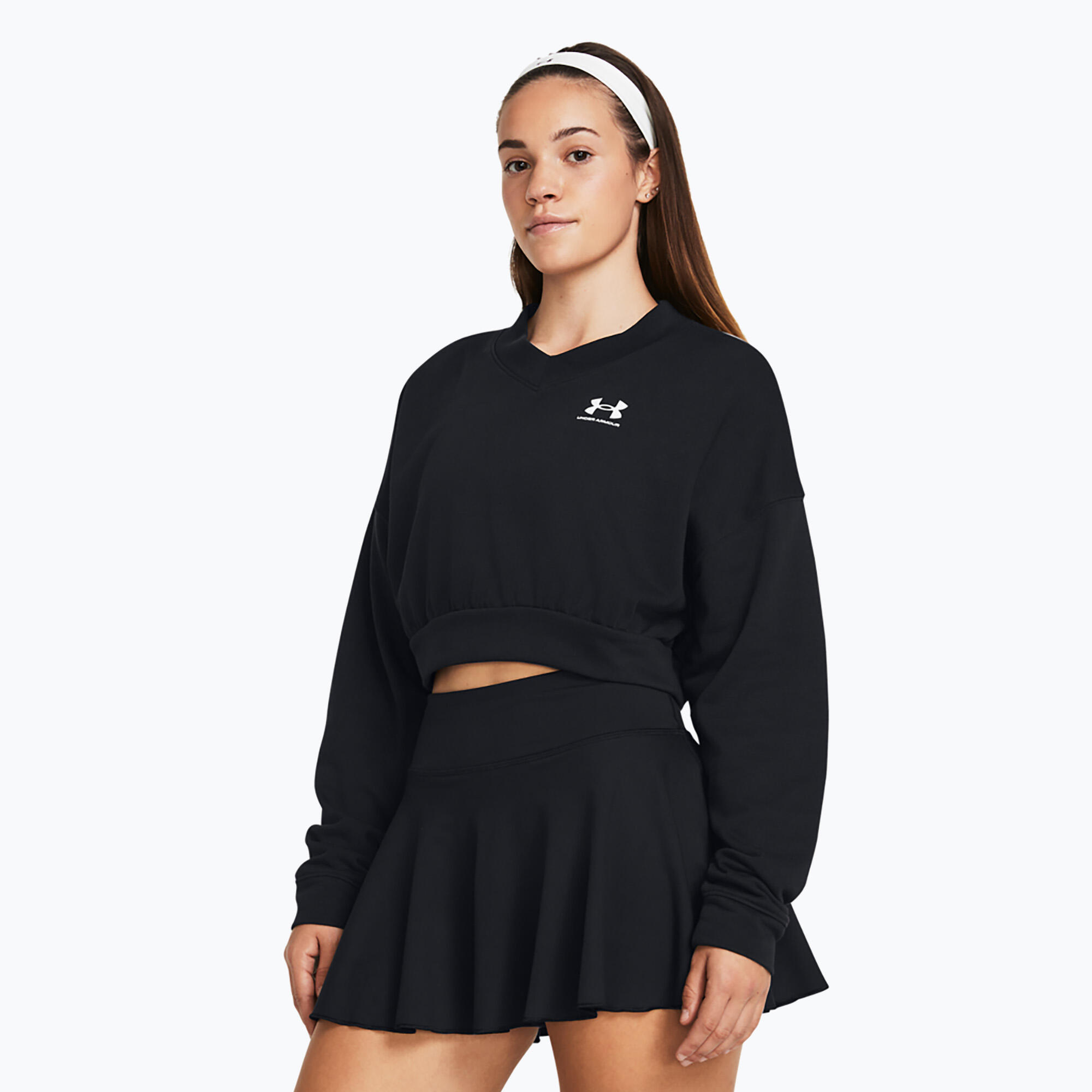 Sweatshirt de treino Mulher Under Armour Rival Terry Os Crop Crew 5/5