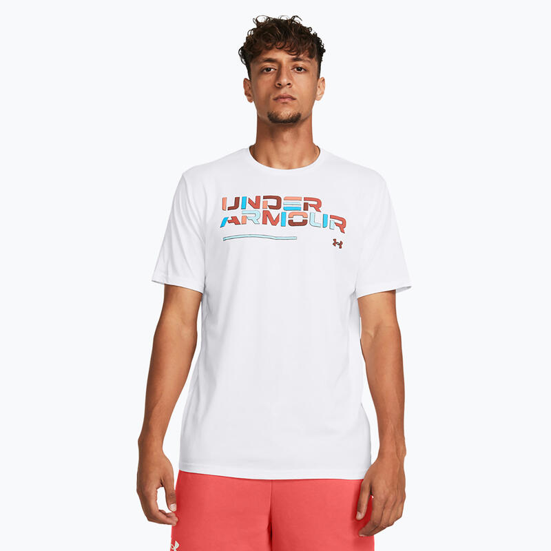 Camiseta Under Armour Colorblock Wordmark para hombre