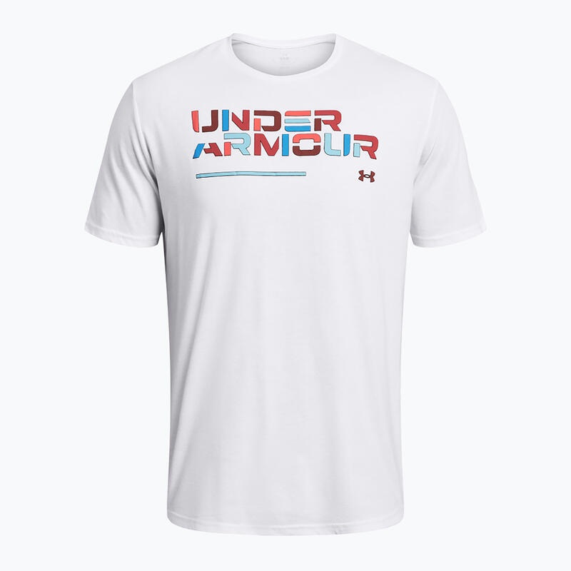 Camiseta Under Armour Colorblock Wordmark para hombre