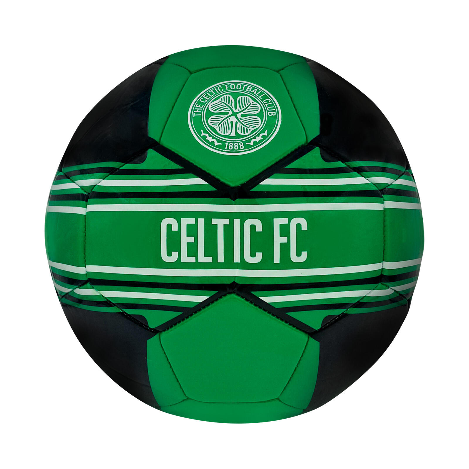 CELTIC FC Celtic FC Football Size 4 Crest Green Black OFFICIAL Gift