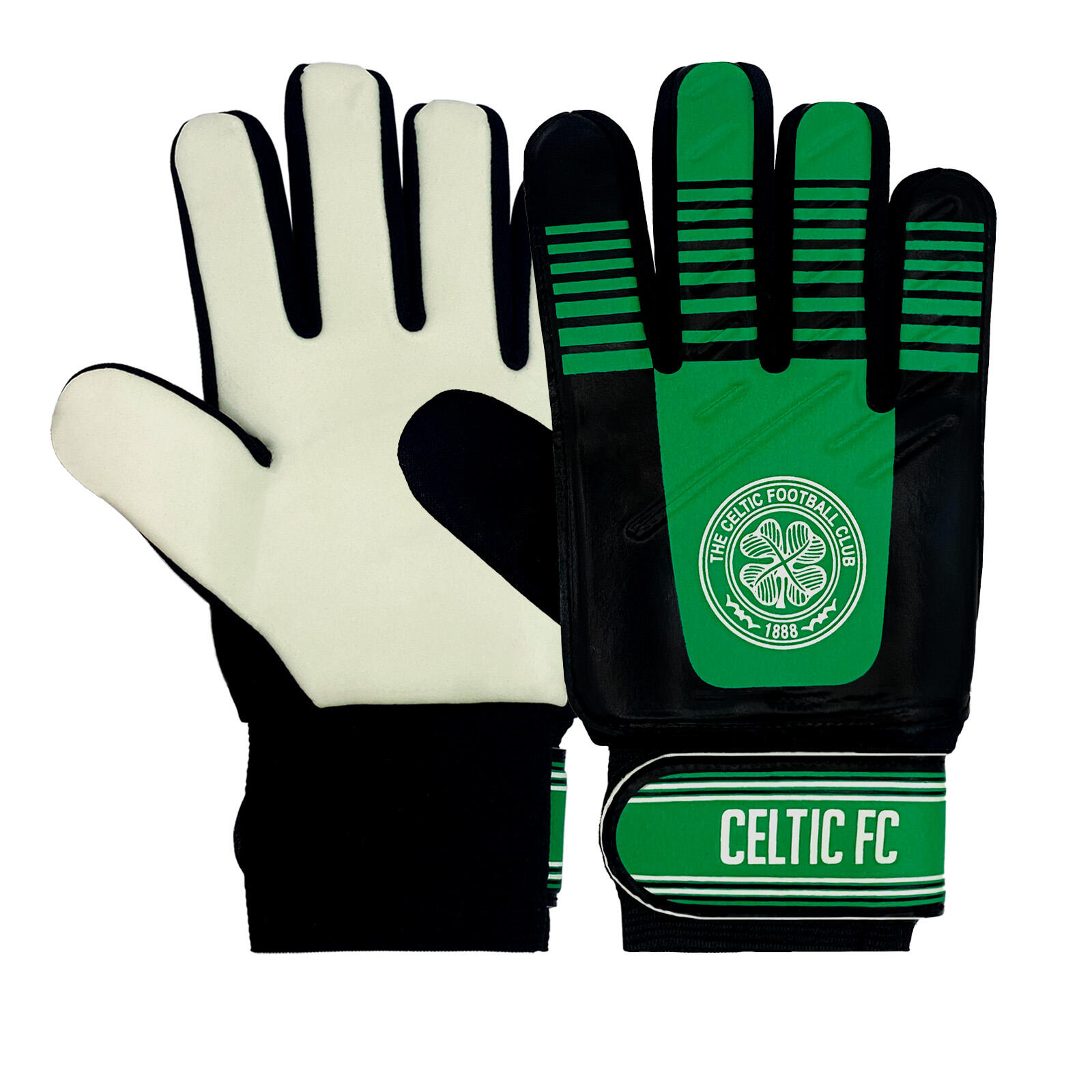 Celtic FC Boys Gloves Goalie Goalkeeper Kids Youths OFFICIAL Football Gift - Main Image
