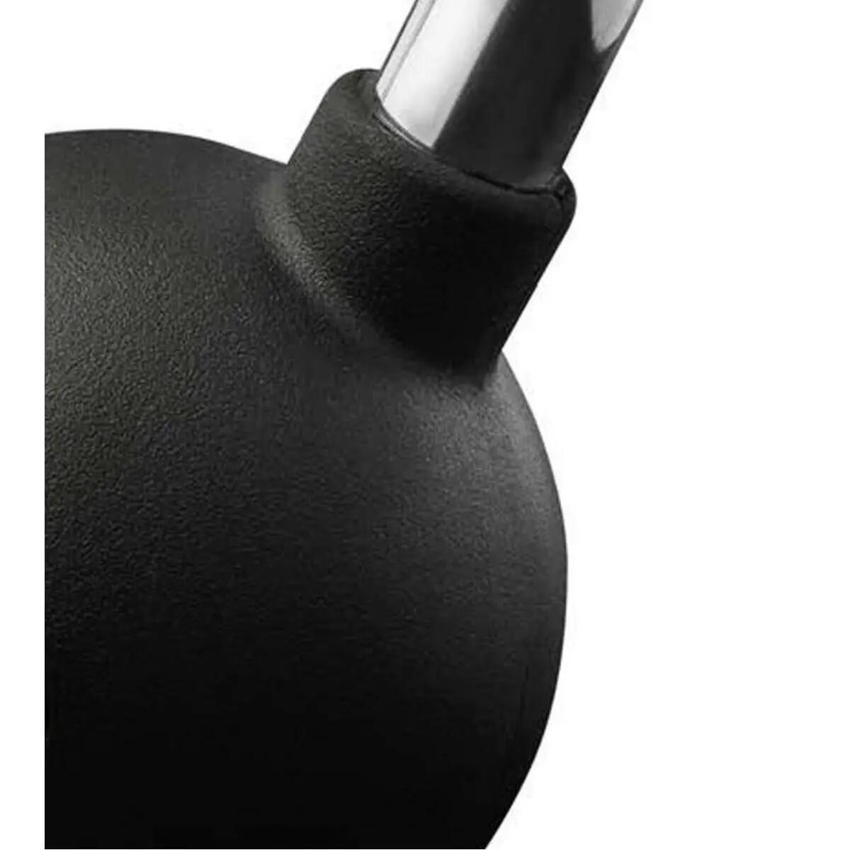 Kettlebell - Entrenamiento funcional - 14 kg - Acero - ZIVA Performance - Negra 3/3