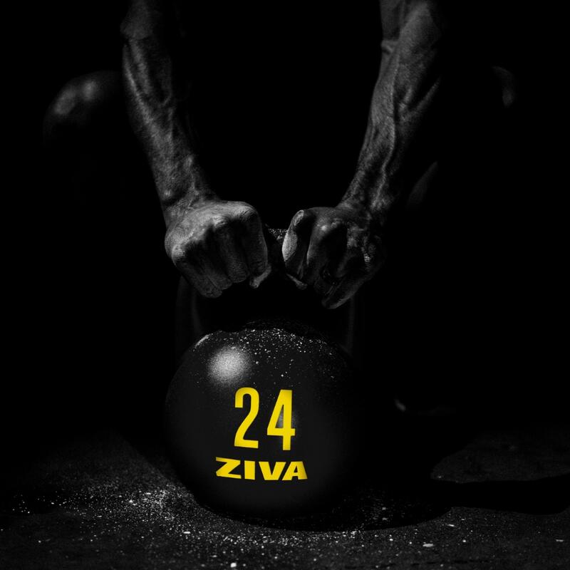 Kettlebell Signature Competition ZIVA 36kg Gris