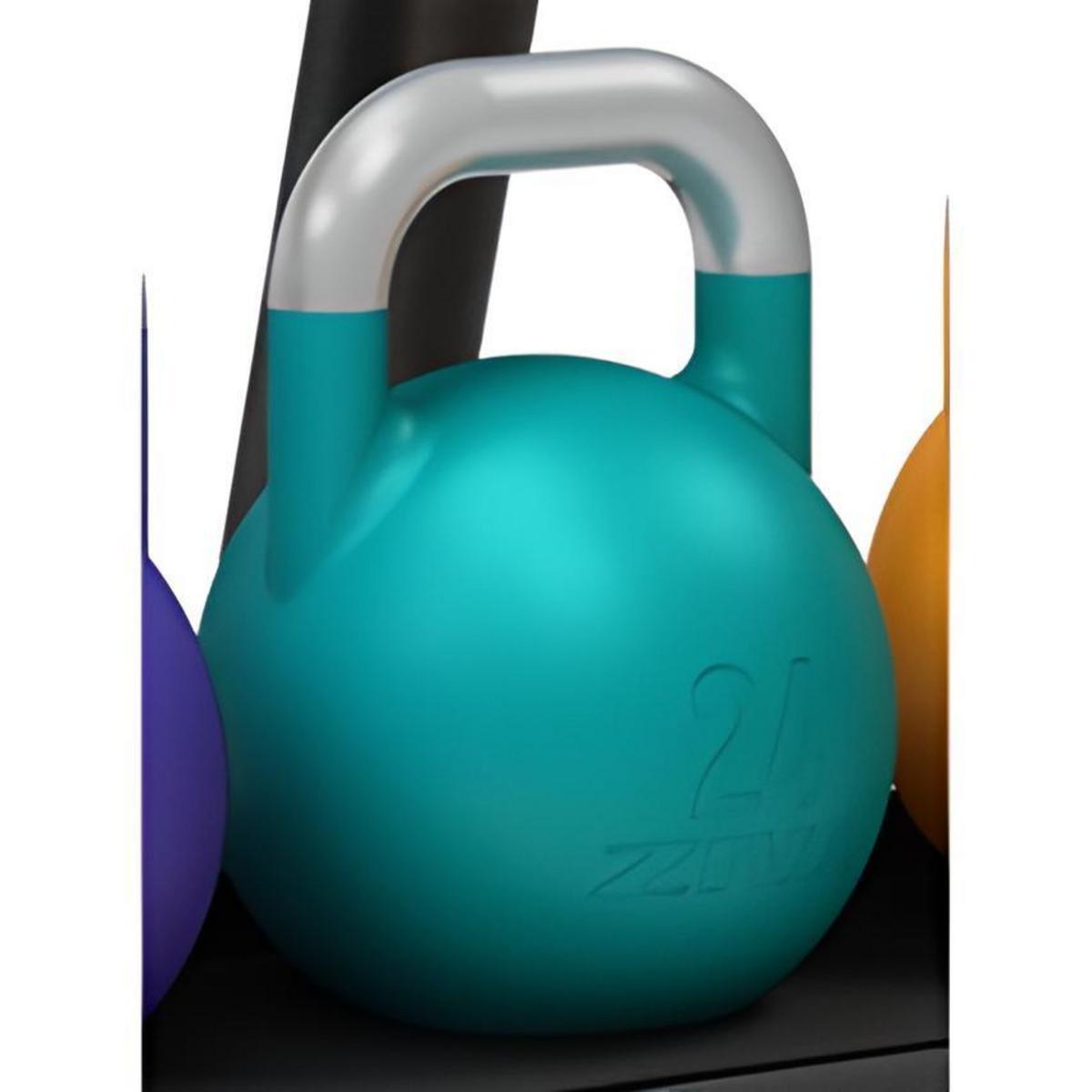 Kettlebell competición ZIVA performance 24kg Verde 2/3